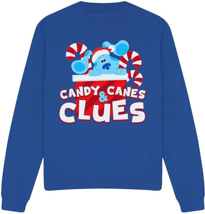 Blue's Clues & You! Clues Sweatshirt weihnachtliches Design