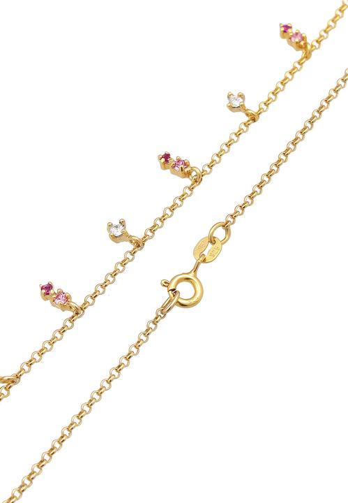 Actual product image Elli Crystal chain (Glass crystal, 925 sterling silver, 40 cm)