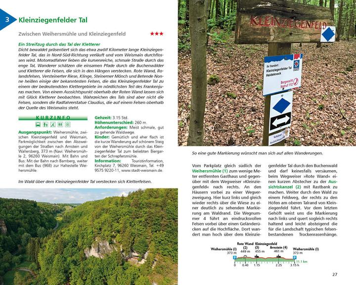 Immagine prodotto Fränkische Schweiz – Wandern & Einkehren (Tedesco, Stefan Herbke, 2022)