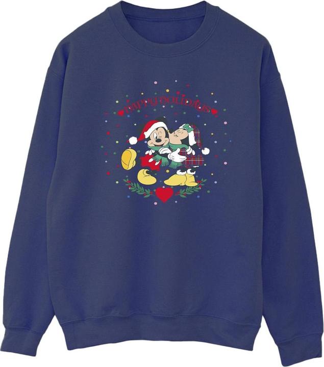 Disney Mickey Mouse Mickey Minnie Christmas Sweatshirt