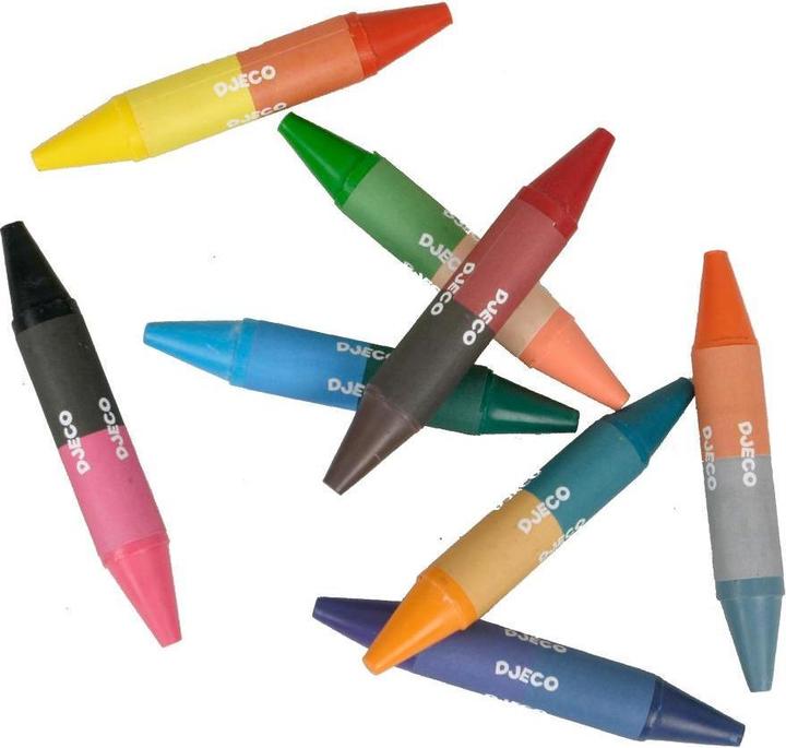 Immagine prodotto Djeco Colori a pastello a cera (Multicolore, 8 x)