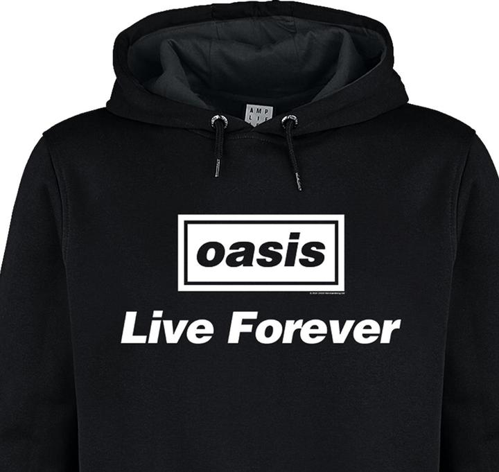 Produktbild Amplified Live Forever Title Kapuzenpullover (L)