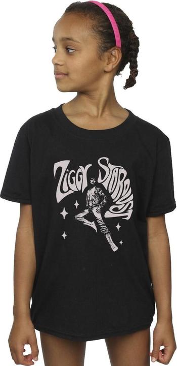 Produktbild David Bowie Ziggy Pose TShirt Mädchen (140, 146)
