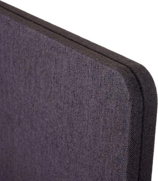 Produktbild Mendler Akustik-Tischtrennwand, Büro-Sichtschutz Schreibtisch Pinnwand, doppelwandig Stoff/Textil - 140x60cm (140 x 60 x 2 cm)