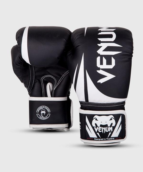 Immagine prodotto Venum Guanti da boxe Challenger 2.0 per bambini - nero/bianco (4 OZ, Taglia unica)