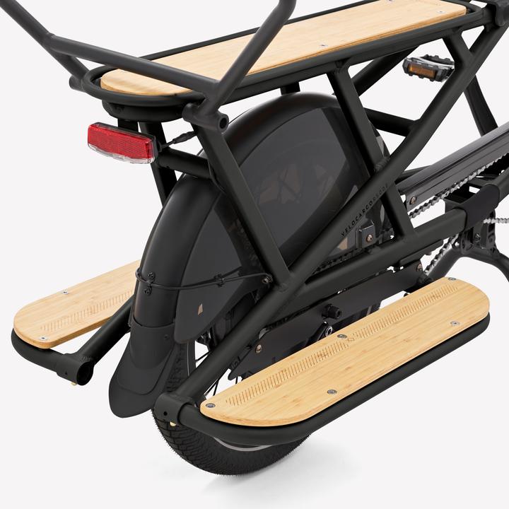 Image du produit Btwin Vélo utilitaire électrique Cargobike R500E Longtail V2 noir