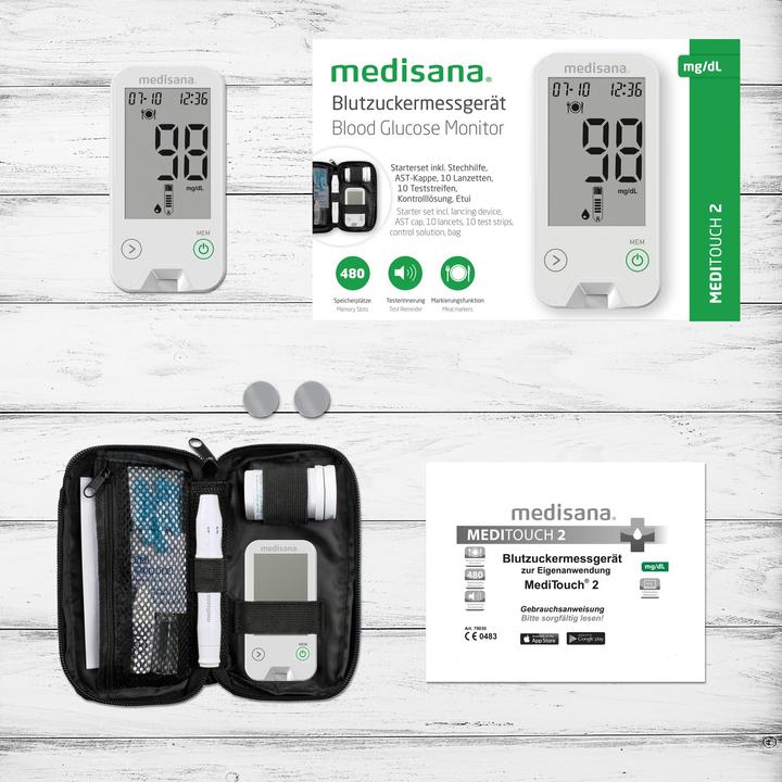 Produktbild Medisana MediTouch (Blutzuckermessgerät)