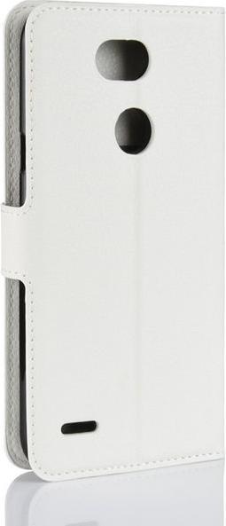 Actual product image MU Classic Litchi Leather Bookcover Series (LG X Power 3)