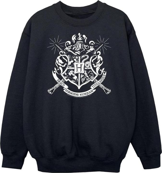 Immagine prodotto Felpa con bacchette con stemma di Hogwarts per ragazzi (116)