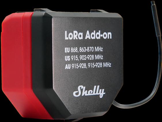 Actual product image Shelly LoRa Add-on