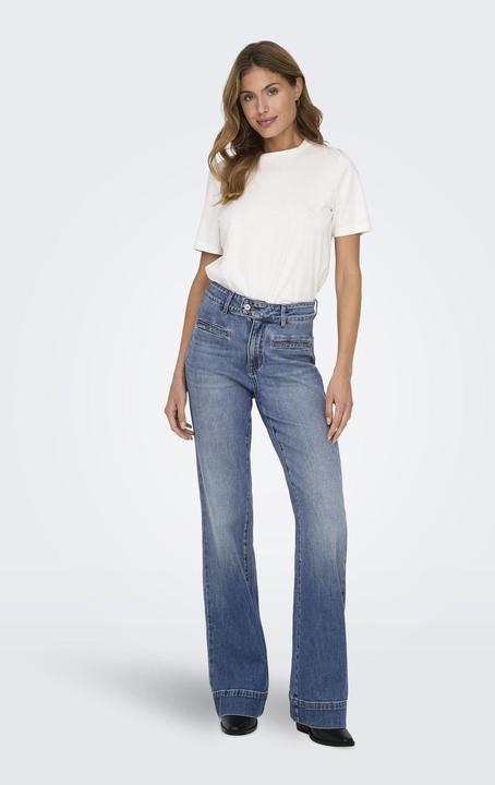Image du produit Only ONLJUICY Hohe Taille Weiter Beinschnitt Jeans Jeans mit weitem Bein (W27/L32)