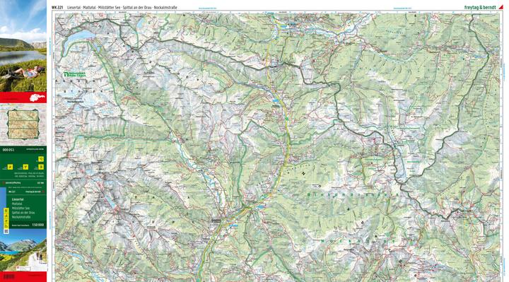 Actual product image Freytag Berndt Wanderkt.WK221 Liesertal