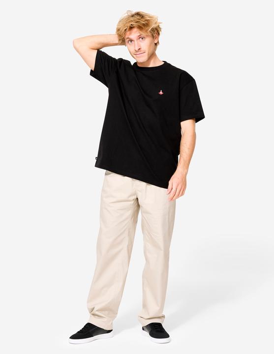 Produktbild Oxelo T-Shirt kurzarm Skateboarding - TS500 Trafic schwarz (L)
