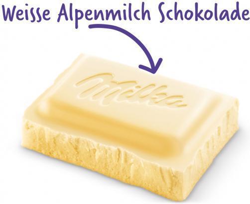 Produktbild Milka Weisse Schokolade (103 g)
