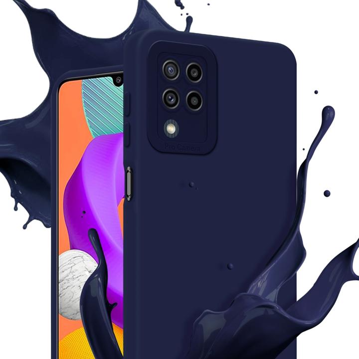 Actual product image Cadorabo Case for Samsung Galaxy M22 / M32 4G in TPU Fluid LM162 Style (Samsung Galaxy M22, Samsung Galaxy A32)