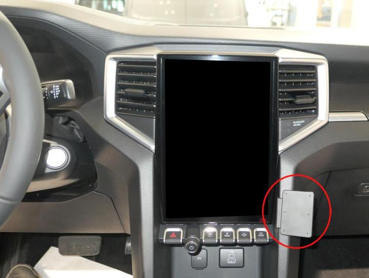 Image du produit Brodit 856008 Support voiture Volkswagen Amarok 24-