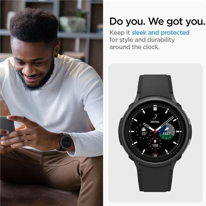 Immagine prodotto Spigen LIQUID AIR GALAXY Watch 5 PRO (45 MM) NERO OPACO (50 mm)