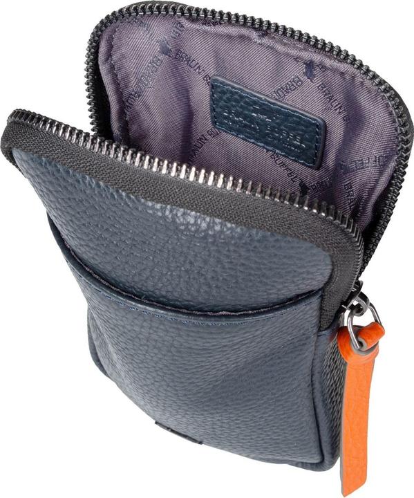 Actual product image Braun Büffel Novara shoulder bag leather 10 cm
