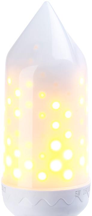 Produktbild Luminea 2er-Pack LED-Flammen-Lampe mit realistischem Flackern (E14, 5 W, C)