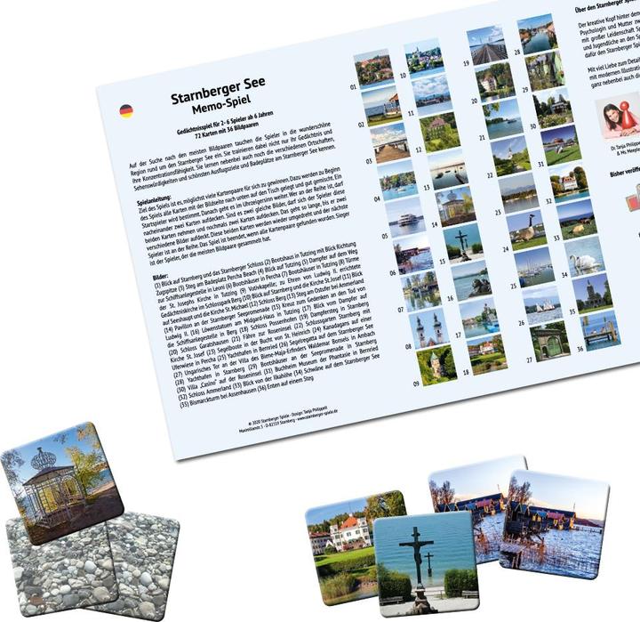Produktbild Starnberger Spiele Memospiel Starnberger See (Deutsch)