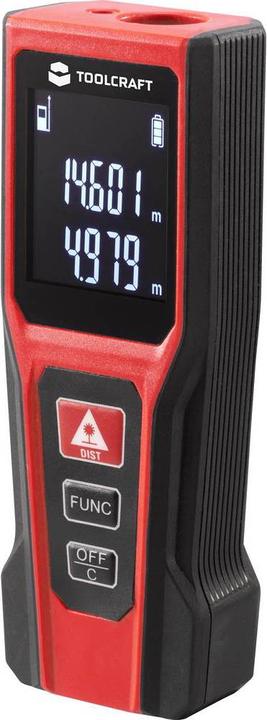 Image du produit Toolcraft Télémètre laser 20 mètres (20 m, 650 nm)