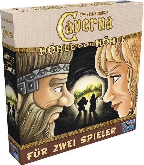 Actual product image Lookout Caverna: Cave vs. Cave, board game, for 1-2 players, from 12 years (DE edition) (German)