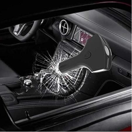 Produktbild Ledwood Chargeur Auto Qc 2 USB Coupe-Ceinture Brise-Vitre Lampe-Sos
