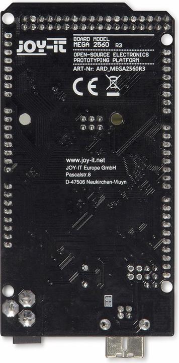 Actual product image Joy-it ARD MEGA2560 R3 - Arduino compatible Mega 2560 board