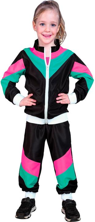 Actual product image Widmann 80s black jogging suit for children (146, 158)