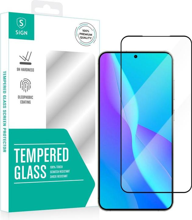 Produktbild SIGN Tempered Glass Ultrasonic (1 Stück, Samsung Galaxy S25)