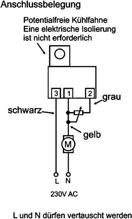 Productafbeelding Tru Components Snelheids- en vermogensregelaar