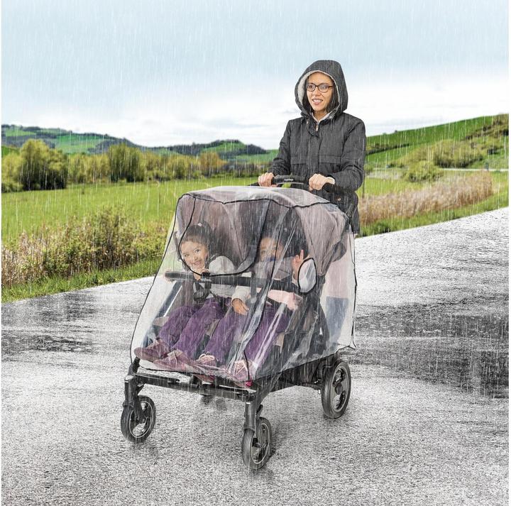 Produktbild Reer Regenverdeck Zwillingswagen