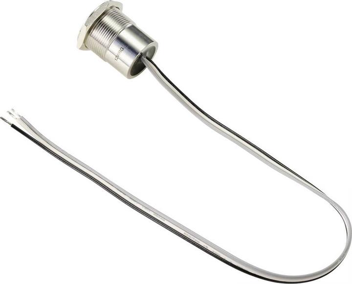 Actual product image Tru Components Touch button stainless steel 19 mm not/illuminated
