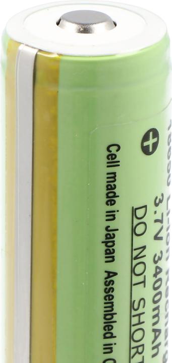 Immagine prodotto Panasonic Batteria adatta a icucam (3 pz., 18650, 3400 mAh)