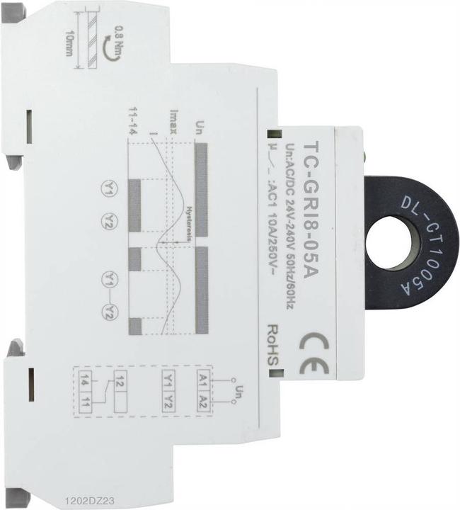 Immagine prodotto Tru Components Relè di monitoraggio della corrente GRI8-05A Corrente