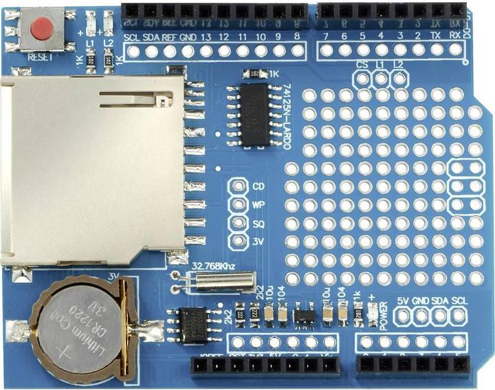 Produktbild Tru Components Data Logging Shield - Kompatibel mit Arduino