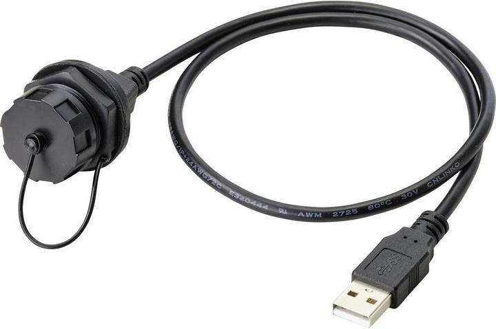 Produktbild Tru Components USB-Einbaubuchse 2 Typ A