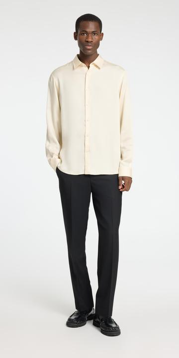 Image du produit Selected Homme Chemisier en satin Relaxed Fit (S)