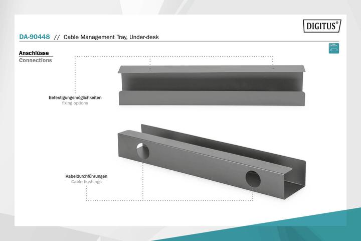 Actual product image Digitus Cable Management Channel (Duct, 60 cm)