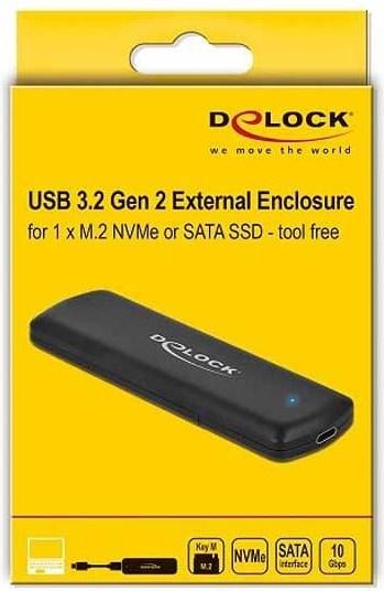 Actual product image Delock M.2 NVMe PCIe slot (M.2, M.2 2260, M.2 2242, M.2 2230)