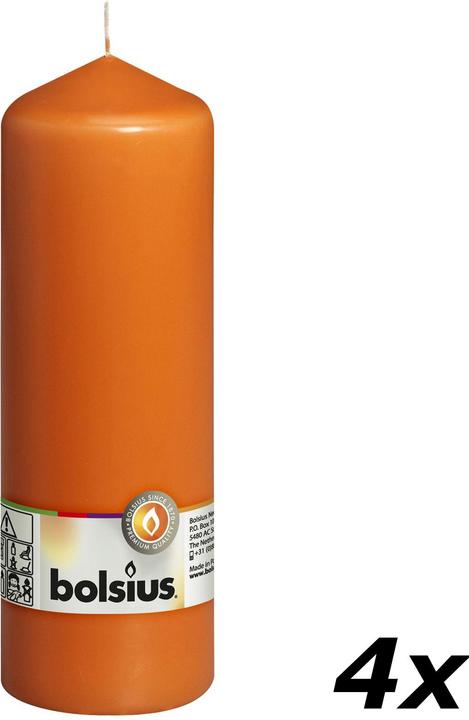 Immagine prodotto Bolsius Set di 4 candele a colonna (4 pz.)
