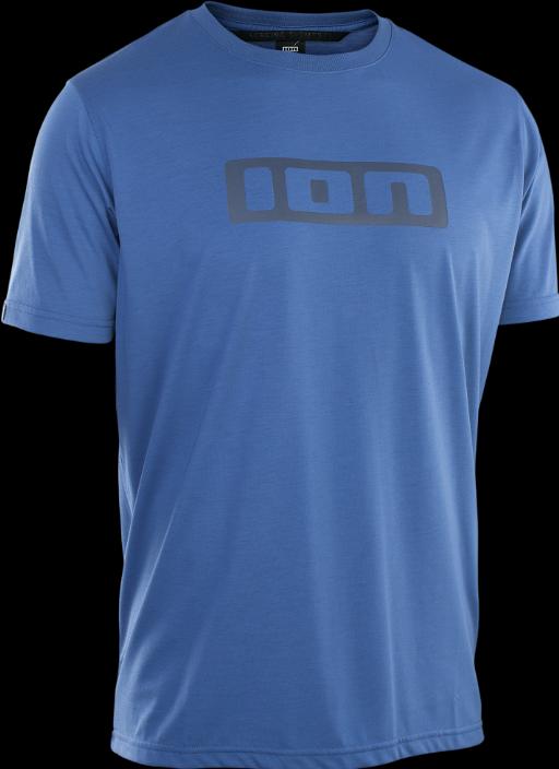 Actual product image ION Bike Tee Logo SS DR men - pacific-blue (M)