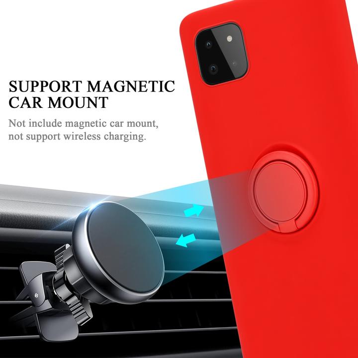 Produktbild Cadorabo TPU Liquid Ring Silicone Case Hülle (Samsung Galaxy A22 5G)