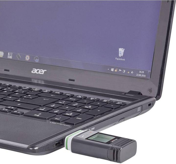 Actual product image Voltcraft Temperatur-Datenlogger, Luftfe (Thermometers)