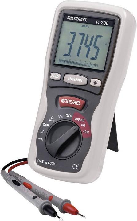 Actual product image Voltcraft Milliohm meter (CAT III 600V)