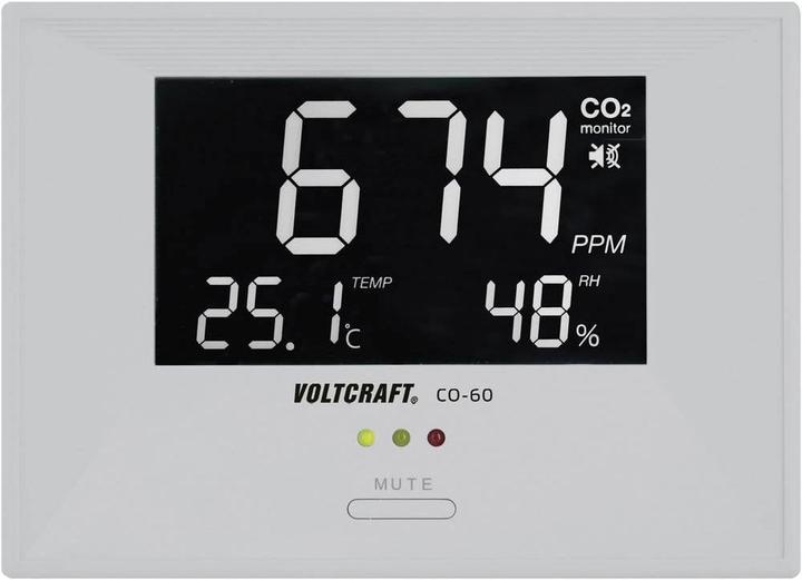 Actual product image Voltcraft Air quality display
