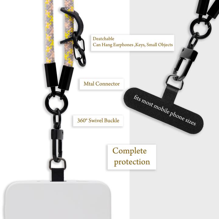 Productafbeelding Cadorabo Mobiele telefoonketting voor Samsung Galaxy S3 MINI Halsketting met verstelbare koordriem