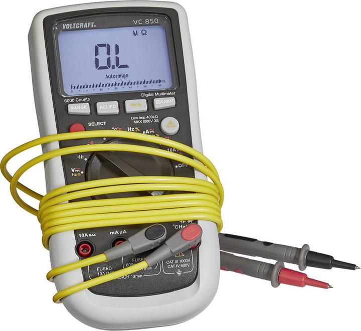 Actual product image Voltcraft Measuring line [plug