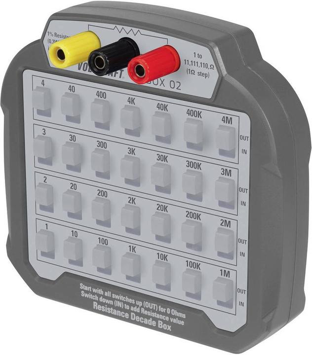 Voltcraft Widerstandsdekade R-Box 02