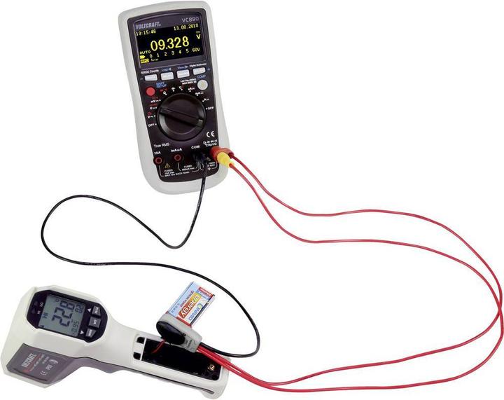 Immagine prodotto Voltcraft Adattatore di misura MB703 Tipo per batteria a blocco da 9V